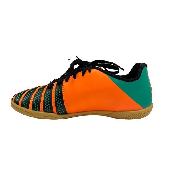 Chuteira Futsal Dalponte Twister 0709 - Laranja+Verde