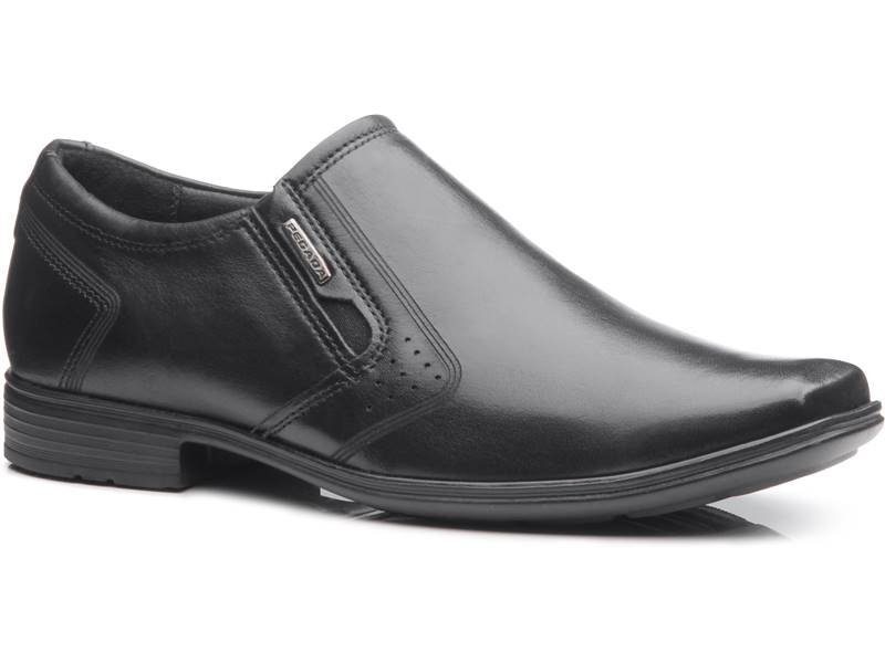SAPATO SOCIAL PEGADA LEVITECH COURO 122326 - PRETO