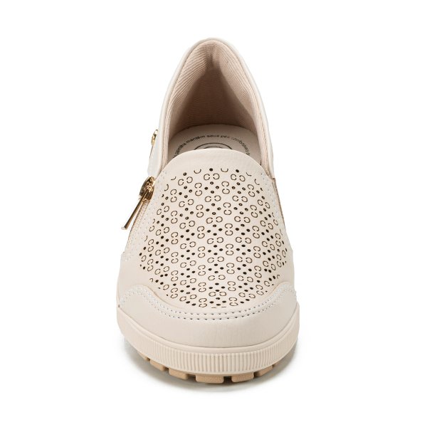 TENIS KOLOSH FEMININO SLIP ON C3501 BEGE