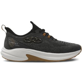TENIS MASCULINO OLYMPIKUS SONORO 3 - MESCLA+PRETO